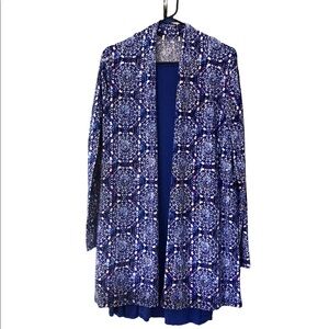 All For You two piece long tunic w/ matching cardigan